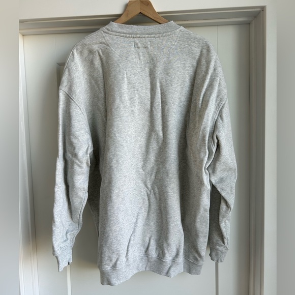 ANINE BING Tyler Sweatshirt in Gray size Large.NWOT - Picture 9 of 11